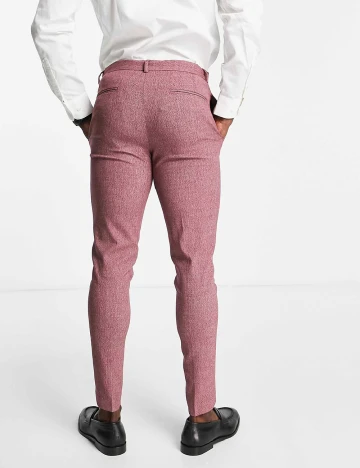 Pantaloni ASOS, visiniu