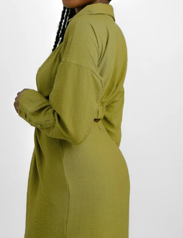 Rochie lunga ASOS, verde Verde