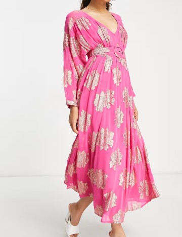 
						Rochie lunga ASOS, roz