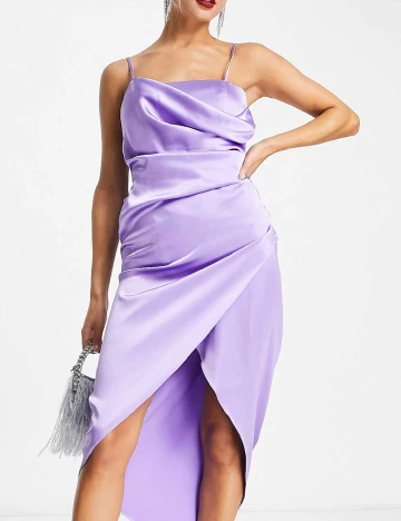 Rochie medie ASOS, mov