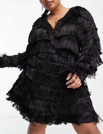 
						Rochie scurta ASOS Curve, negru