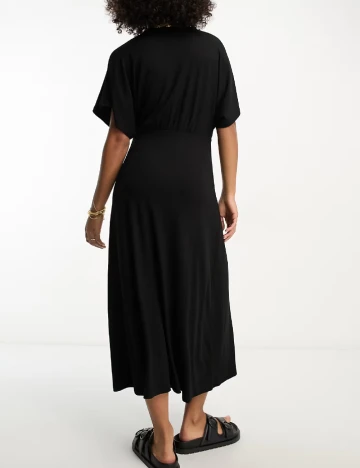 Rochie medie ASOS, negru Negru