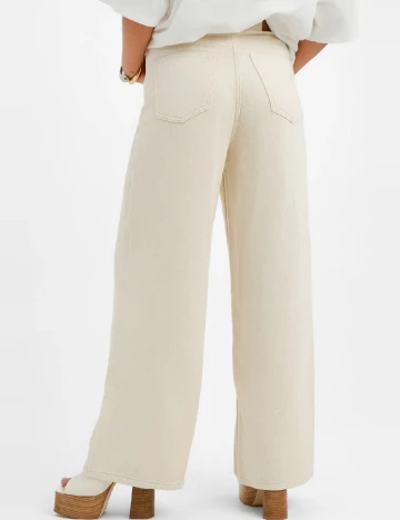Pantaloni Top Shop, ecru