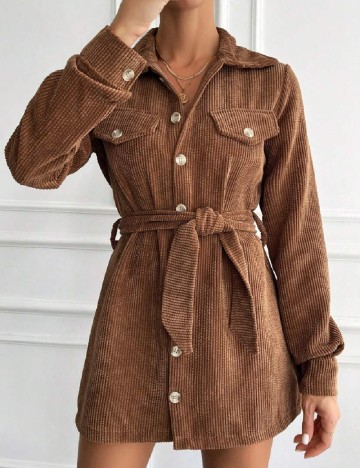 
						Rochie scurta SHEIN, maro