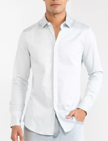 
						Camasa ASOS, bleu