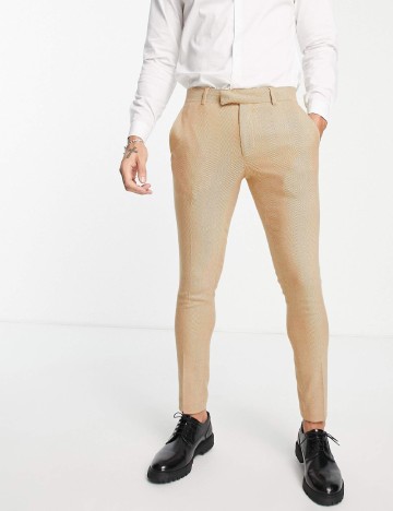 
						Pantaloni ASOS, crem