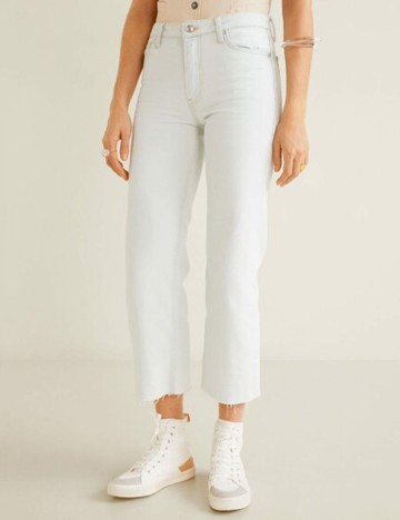 Blugi Mango, albastru denim, 38