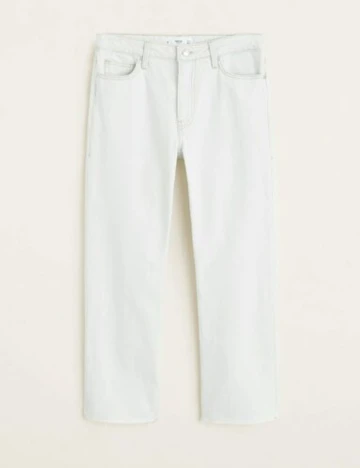 Blugi Mango, albastru denim, 38 Albastru