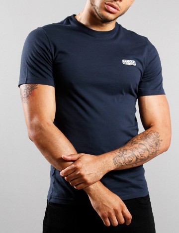 
						Tricou Barbour, bleumarin inchis