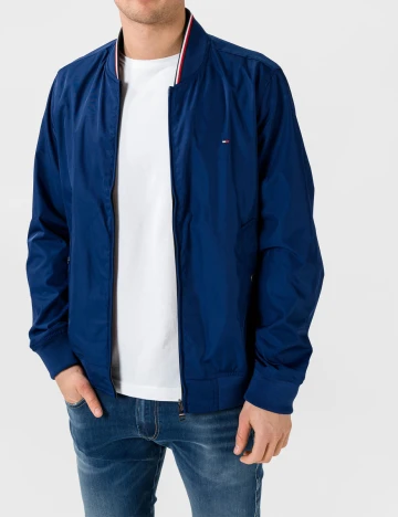 Jacheta Tommy Hilfiger, bleumarin, XL Albastru