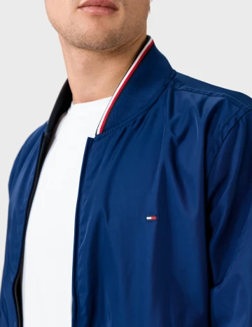 Jacheta Tommy Hilfiger, bleumarin, XL Albastru