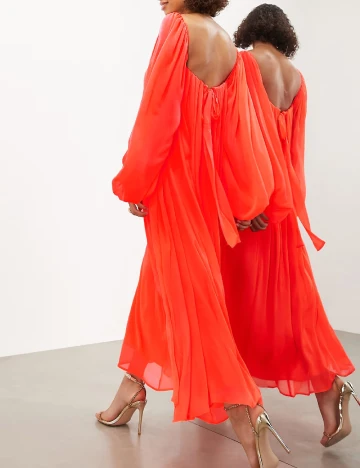 Rochie lunga ASOS, portocaliu Portocaliu