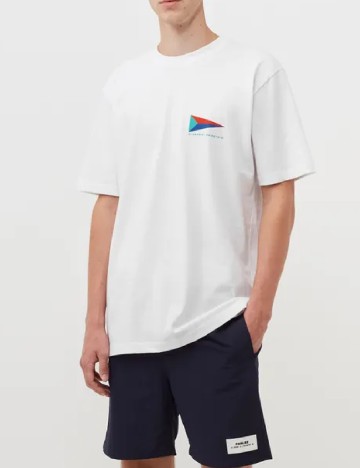 
						Tricou PARLEZ, alb