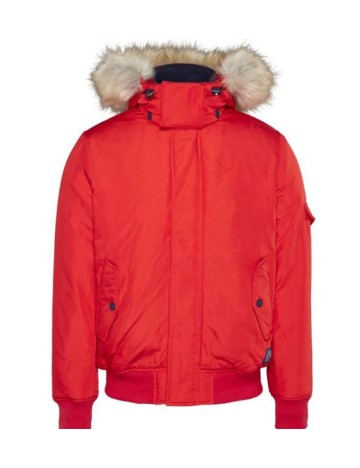 Geaca Tommy Hilfiger, rosu, S