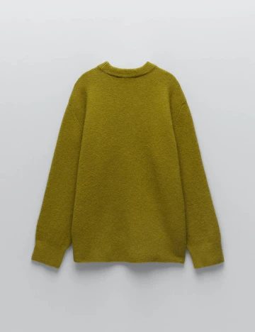 Pulover Zara, kaki, M Verde