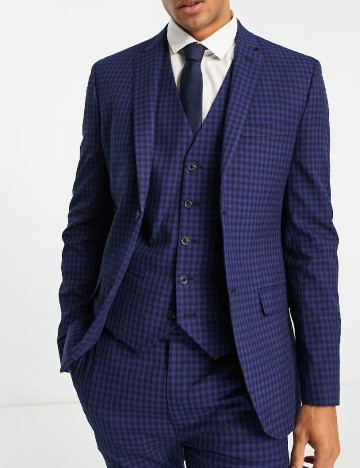 
						Sacou Topman, albastru