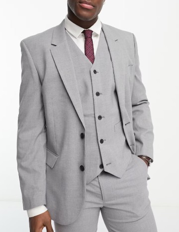 
						Sacou ASOS, gri