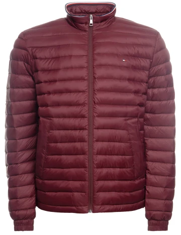 Geaca Tommy Hilfiger, visiniu, L Rosu