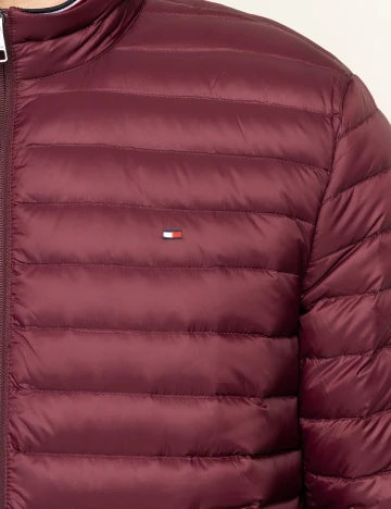 Geaca Tommy Hilfiger, visiniu, L Rosu