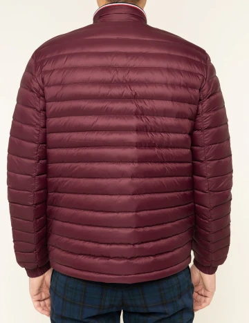 Geaca Tommy Hilfiger, visiniu, L Rosu