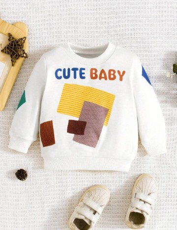 
						Bluza Shein Kids, alb
