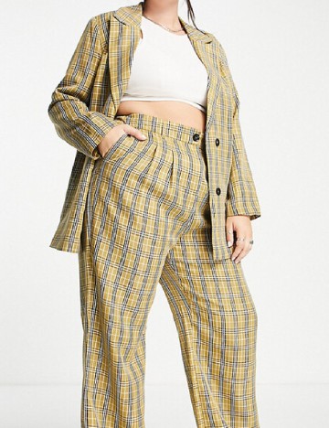 
						Sacou Urban Threads Plus Size, kaki