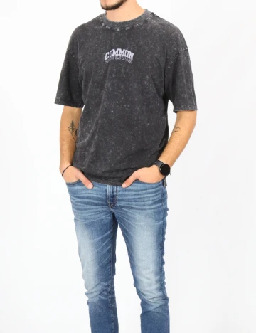 Tricou Jack&Jones, gri inchis