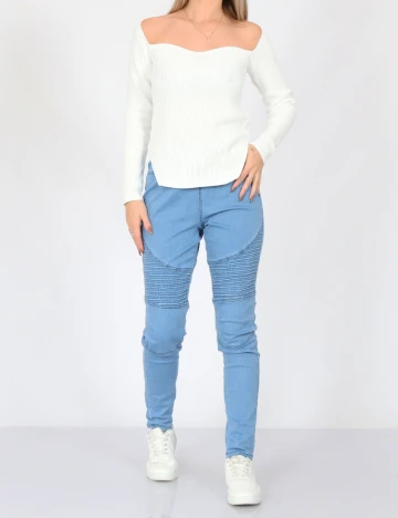 Pantaloni SHEIN, albastru
