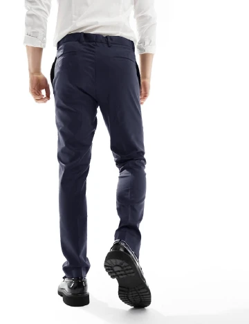Pantaloni Bolongaro Trevor, bleumarin Albastru