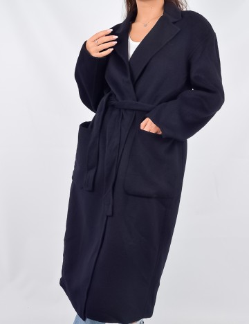 Palton Zara, bleumarin inchis, S