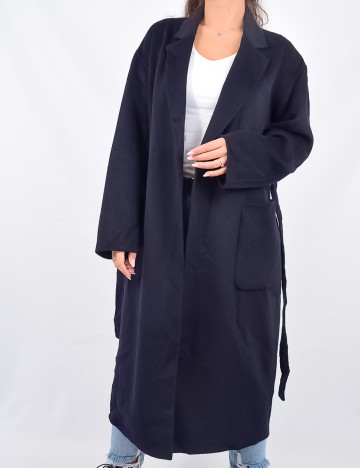 Palton Zara, bleumarin inchis, S