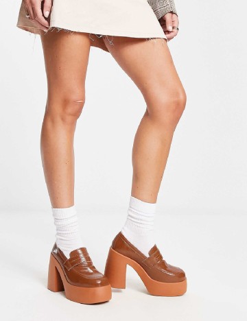 
						Pantofi ASOS, maro