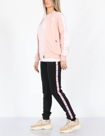 Bluza Kappa, roz pudra