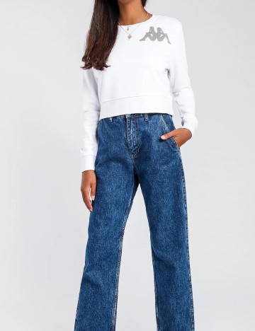
						Bluza Kappa, alb