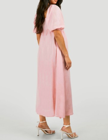 Rochie medie Boohoo maternity, roz