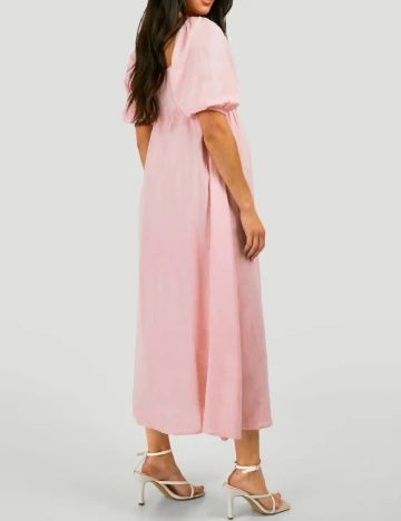 Rochie medie Boohoo maternity, roz