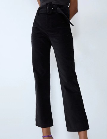 Pantaloni Zara, negru, S