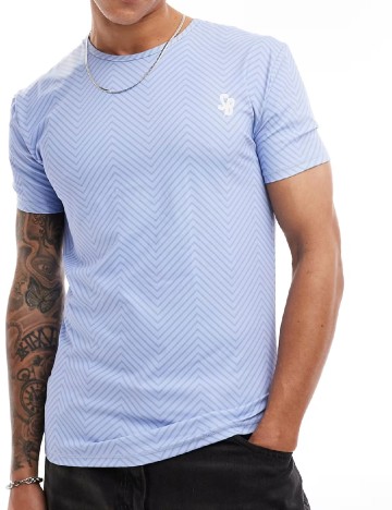 
						Tricou South Beach, bleu