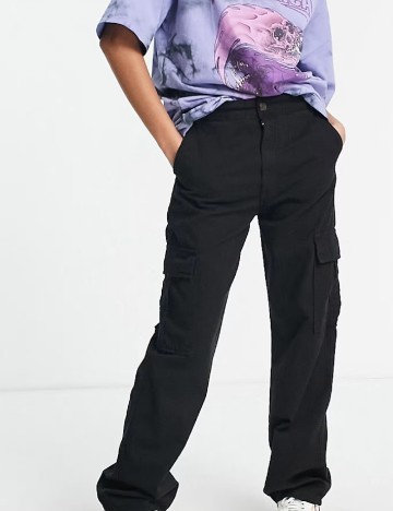 
						Pantaloni Stradivarius, negru