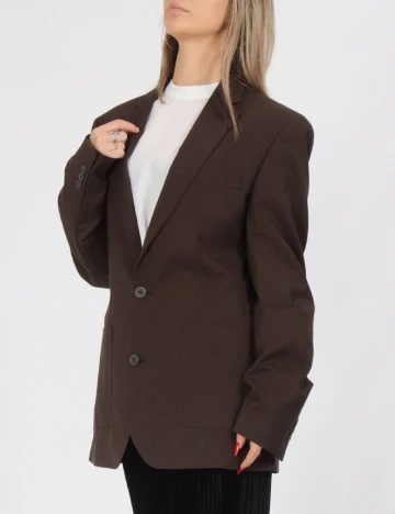 Sacou ASOS, maro inchis