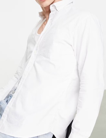 
						Camasa Pull&Bear, alb