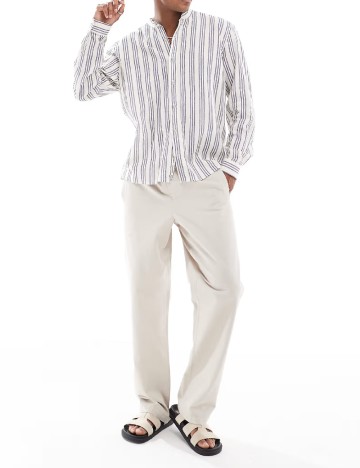 
						Camasa Pull&Bear, ecru