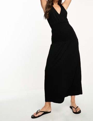 
						Rochie lunga ASOS, negru