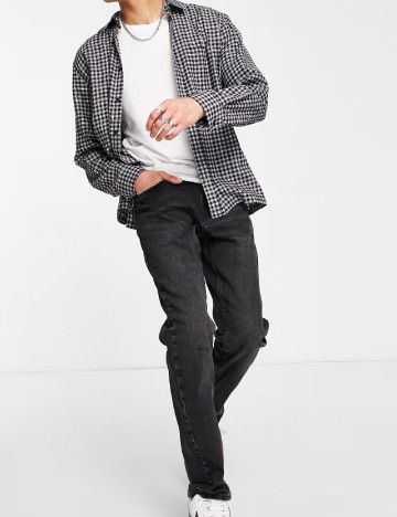 
						Blugi Pull&Bear, negru