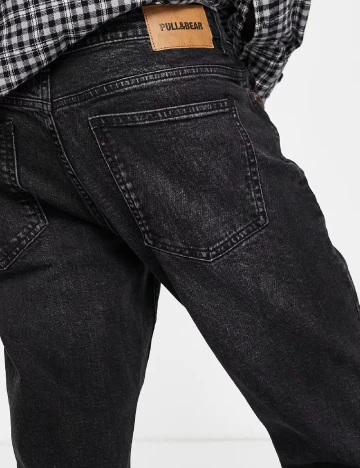 Blugi Pull&Bear, negru