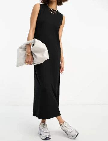 Rochie lunga ASOS, negru Negru