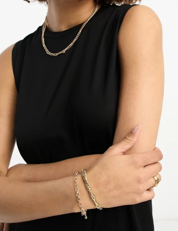 Rochie lunga ASOS, negru Negru