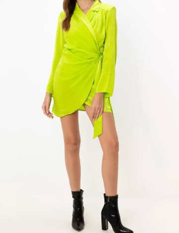 
						Rochie scurta ASOS, verde