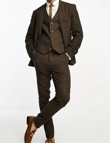 Pantaloni ASOS, maro