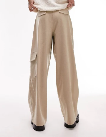 Pantaloni Top Shop, crem Crem